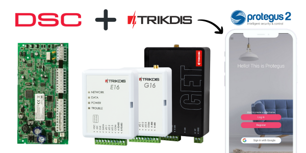 Inštalačná príručka pre komunikátor TRIKDIS + alarmový panel DSC