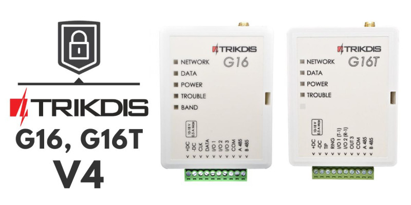 Trikdis G16 4G GSM inteligentný komunikátor 5