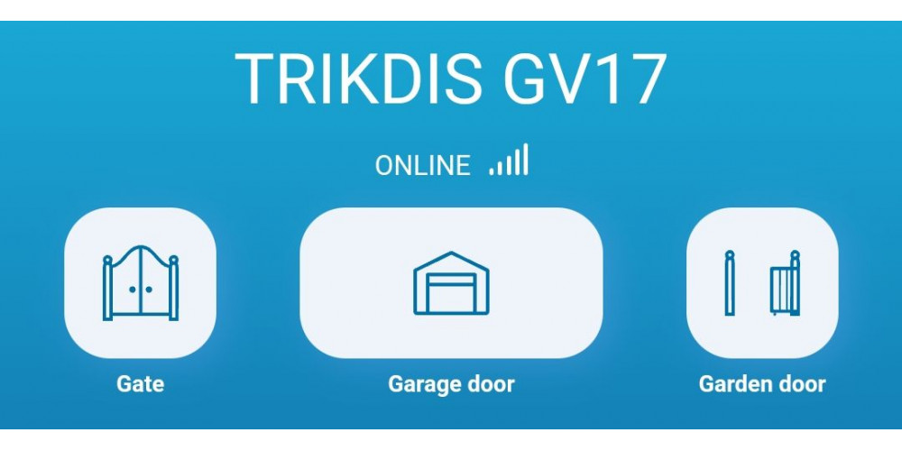 Zariadenie GV17 na automatizáciu brány je kompatibilné s Protegus 2