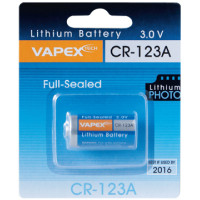 Lítiová batéria CR123A 3 V (1300 mAh) Lítiová batéria CR123A 3 V (1300 mAh)