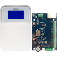 Inteligentný poplašný panel Trikdis FLEXi SP3 Ethernet + Trikdis SK-LCD Button klávesnica