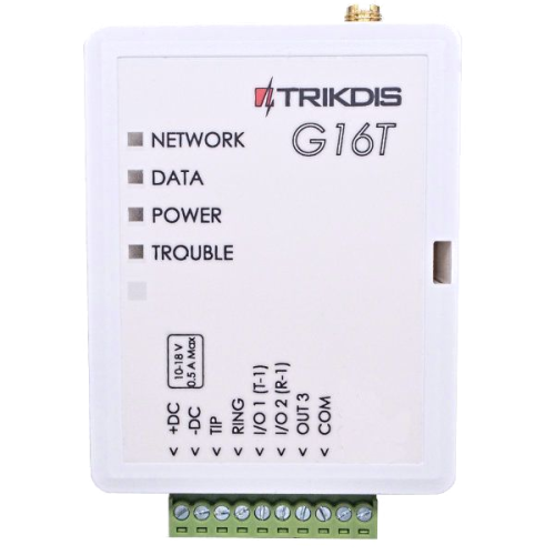 Trikdis G16T 2G GSM inteligentný komunikačný modul (TIP-RING) Trikdis G16T 2G GSM inteligentný komunikačný modul (TIP-RING)