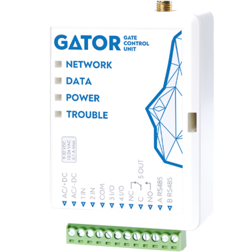 Trikdis GV17 - GATOR inteligentný 4G GSM / IP ovládač brány Trikdis GV17 - GATOR inteligentný 4G GSM / IP ovládač brány