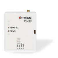 Trikdis RF-S8 bezdrôtový prijímač