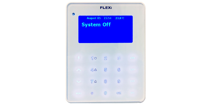 Inteligentný poplašný panel Trikdis FLEXi SP3 Ethernet 10